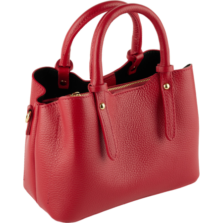 Geanta Blanche,din piele 100%naturala Italia,8246,rosu