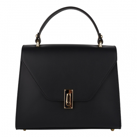 Geantă Courtney, din piele naturală neagra, 8184 [1]