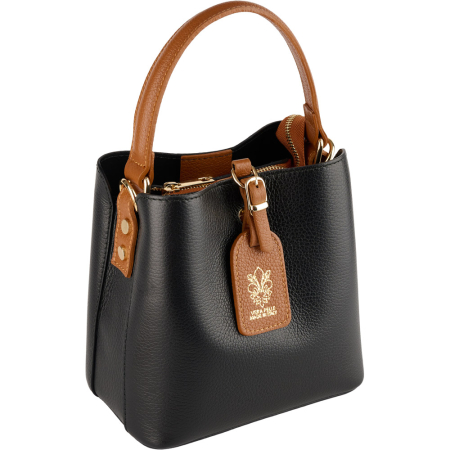 Genți Casual - Geanta Elara din piele 100% naturala ,negru,8249