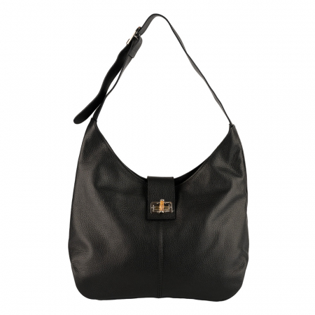 Geantă Emerald, de mana ,de umar sau crossbody piele naturala negru [1]