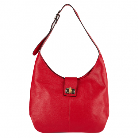 Geantă Emerald, de mana ,de umar sau crossbody piele naturala rosie [1]