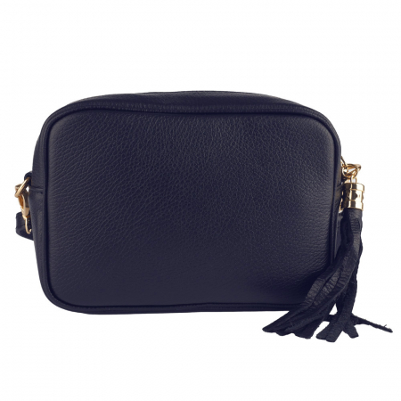 Geanta Gilda crossbody din piele naturala bleumarin 8210 [2]