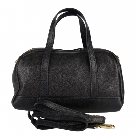 Geantă Harmony, din piele naturală neagra, 8188 [2]