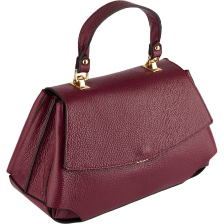 Geanta Imogen din piele 100% naturala,bordo,8243