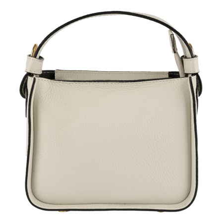 Geantă Indira, de mana ,de umar sau crossbody piele naturala gris deschis 8225 [1]