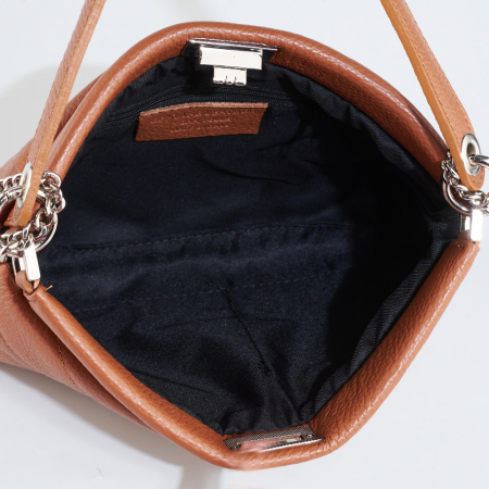 Geanta Inna, coniac din piele naturala 8122 [3]