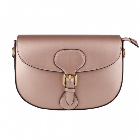 Geantă Laryssa, piele naturala roz sidefat, 8191 [2]