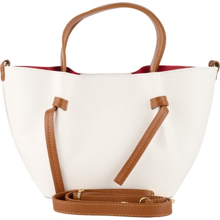 Geantă Maple, piele 100% naturala, alb,8241 [2]