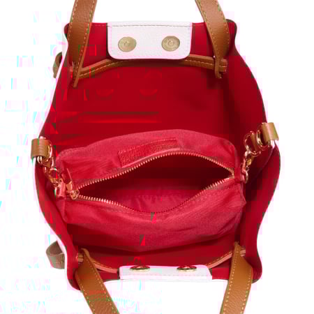 Geantă Maple, piele 100% naturala, alb,8241 [4]
