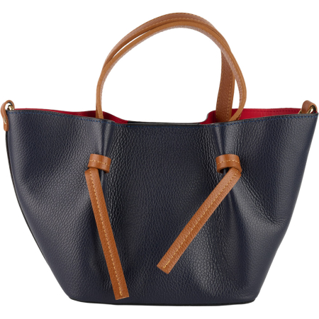 Geantă Maple, piele 100% naturala, bleumarin,8241 [1]