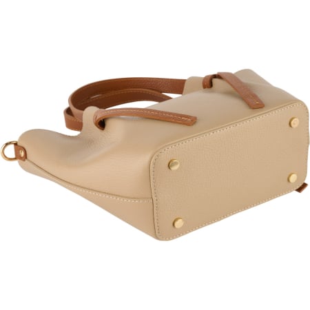 Geantă Maple, piele 100% naturala, taupe deschis,8241 [3]