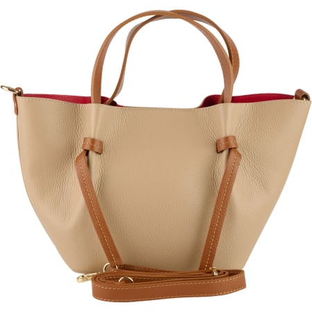Geantă Maple, piele 100% naturala, taupe deschis,8241 [2]