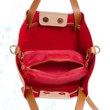 Geantă Maple, piele 100% naturala, taupe deschis,8241 [4]
