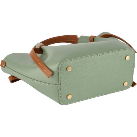 Geantă Maple, piele 100% naturala, verde menta,8241 [3]