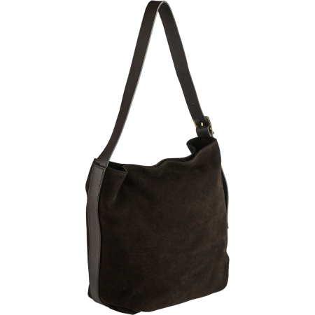 Genți Plic - Geanta Margot din piele intoarsa 100% naturala negru,8245