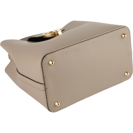 Geantă Megan, piele 100% naturala, taupe dechis , 8237 [3]