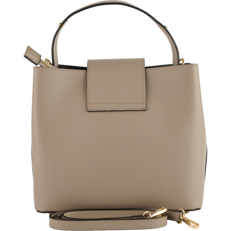 Geantă Megan, piele 100% naturala, taupe dechis , 8237 [2]
