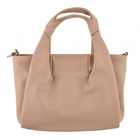Geantă Perla, piele 100% naturala, nude , 8238 [1]