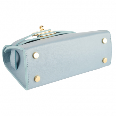 Geanta Pixie din piele 100% naturala,bleo celeste 8234 [4]