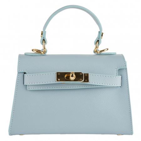 Geanta Pixie din piele 100% naturala,bleo celeste 8234 [2]