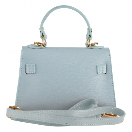 Geanta Pixie din piele 100% naturala,bleo celeste 8234 [3]