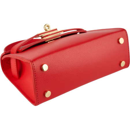 Geanta Pixie din piele 100% naturala,rosu 8234 [3]