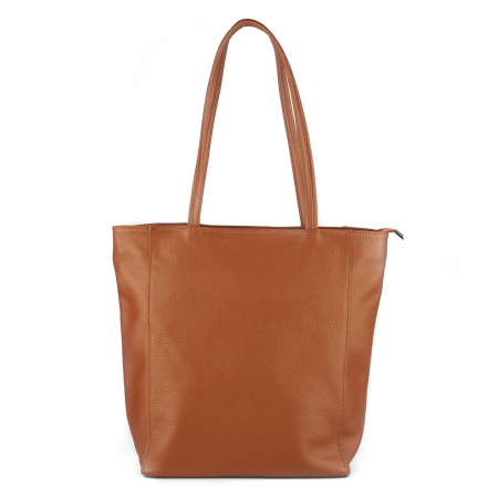 Geantă Shopper Ruthie, din piele naturală coniac 8185 [1]