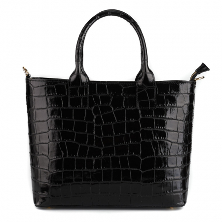 Geanta Sally, din piele naturală neagra, 8192 [1]