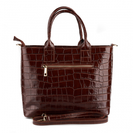 Geanta Sally, din piele naturală coniac, 8192 [2]