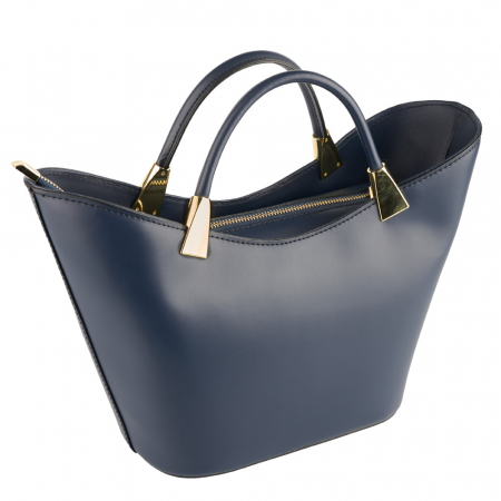 Genți Bleumarin - Geantă Selena, piele 100% naturala, bleumarin , 8236