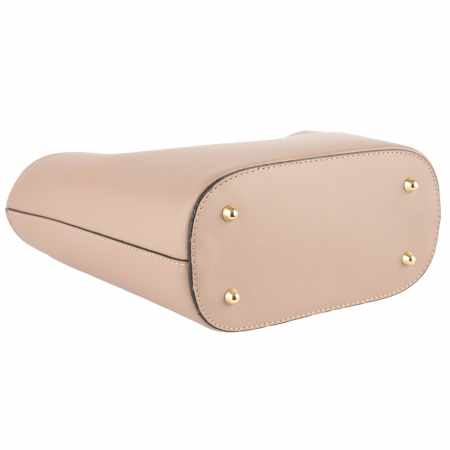 Geantă Selena, piele 100% naturala, nude , 8236 [3]