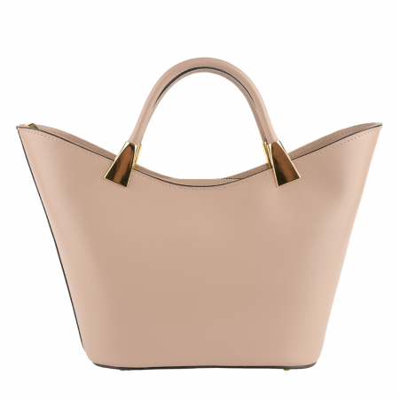 Geantă Selena, piele 100% naturala, nude , 8236 [1]