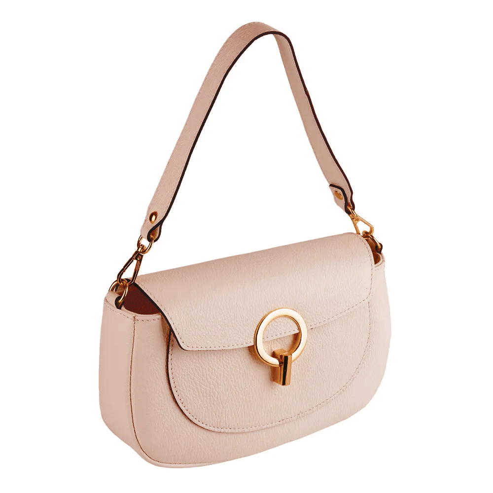 Genți Crem - Geantă Venus, de mana ,de umar sau crossbody piele naturala crem