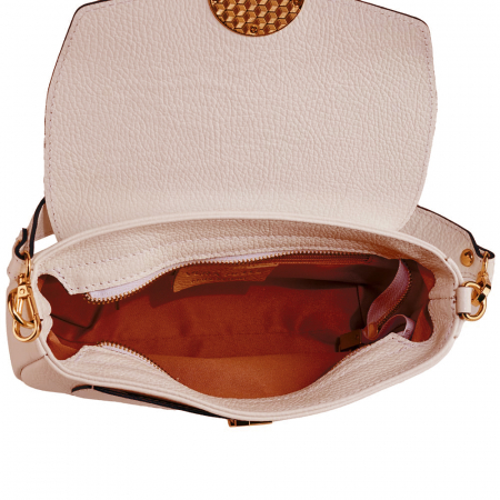 Geantă Venus, de mana ,de umar sau crossbody piele naturala crem [3]