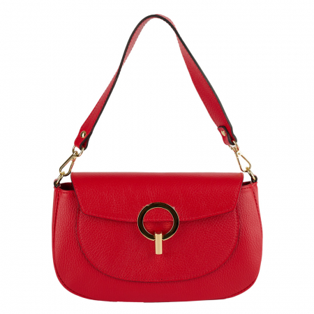 Geantă Venus, de mana ,de umar sau crossbody piele naturala rosie [1]