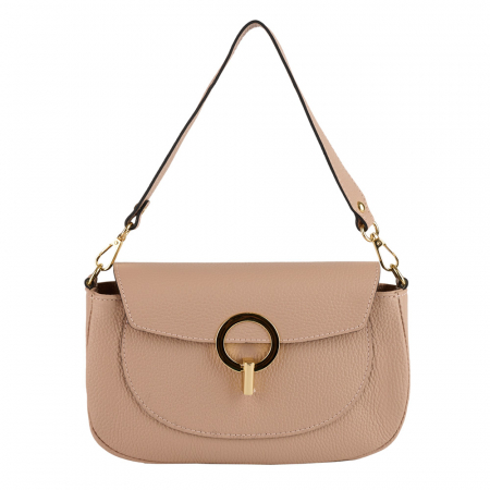 Geantă Venus, de mana ,de umar sau crossbody piele naturala roz cipria [1]