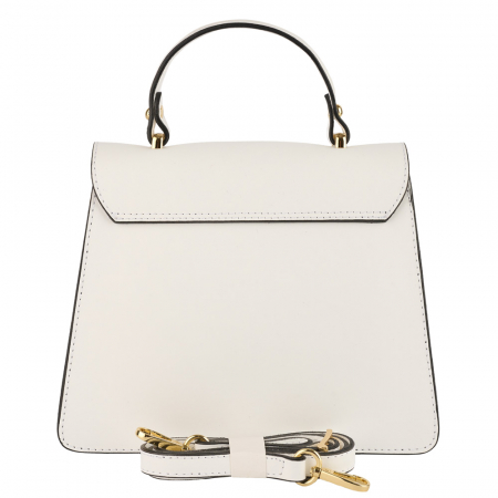 Geanta Viola,alba,din piele naturala fina 8221 [2]