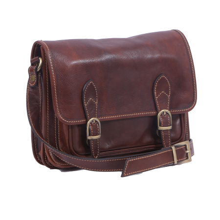 Genți Piele Autentică - Geantă Abby, din piele naturala maro, 8069