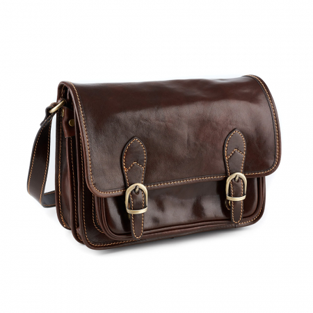 Genți Moderne - Geantă Abby, din piele naturala coniac, 8069