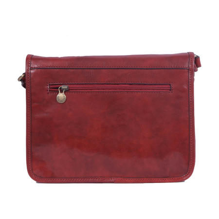 Geantă Abby, din piele naturala rosie, 8069 [3]