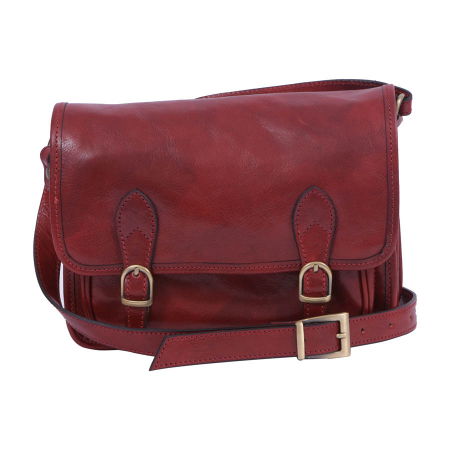Geantă Abby, din piele naturala rosie, 8069 [1]