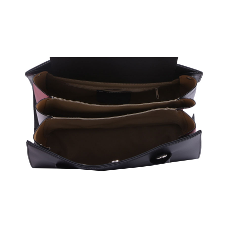 Geantă Aimee, din piele naturală neagra, 8085 [3]