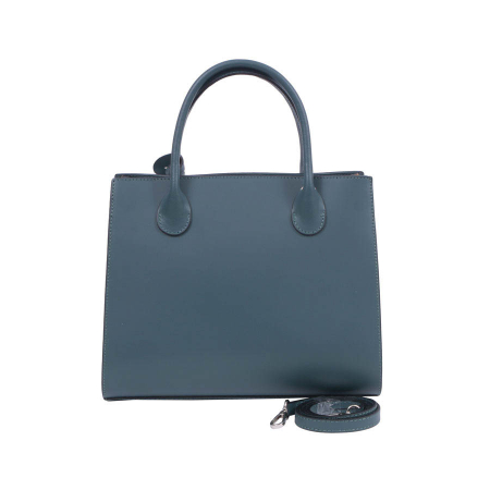 Geantă Aimee, din piele naturală verde, 8085 [4]