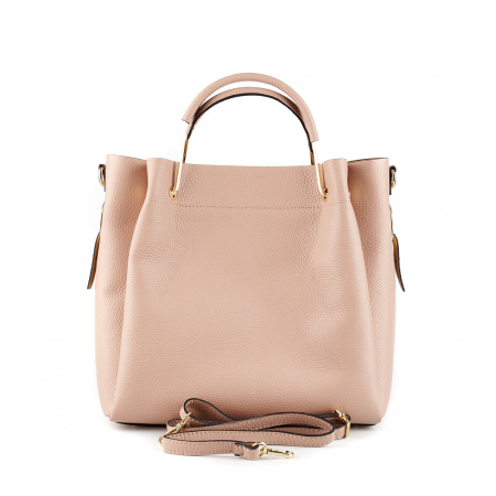 Geantă Alice, piele naturala, roz antic, 8055 [2]
