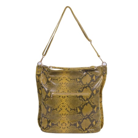 Geantă Elaine, din piele naturală galbena 8070 [3]