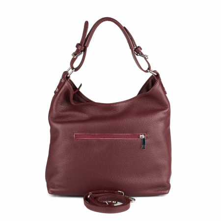 Geantă Ambrosia, din piele naturală maro 8022 [2]