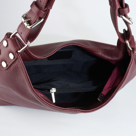 Geantă Ambrosia, din piele naturală maro 8022 [4]