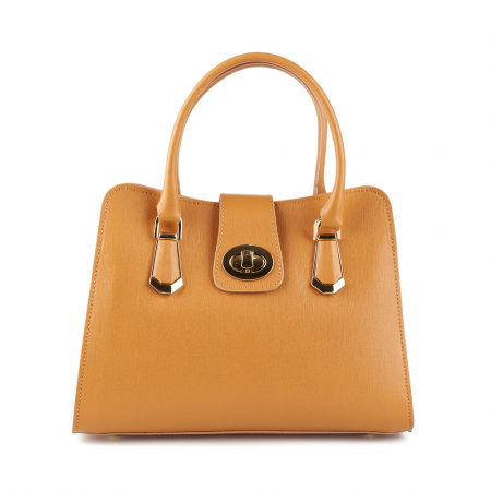 Geantă Analisa, coniac din piele naturală 8117 [1]