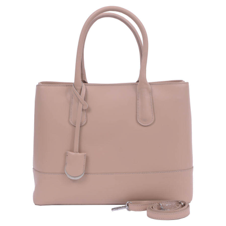 Geantă Anya, din piele naturală nude, 8084 [1]