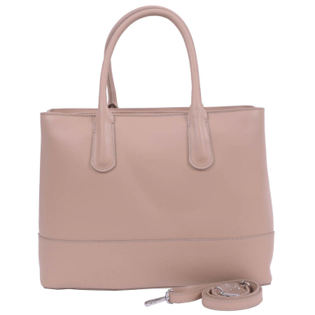 Geantă Anya, din piele naturală nude, 8084 [4]